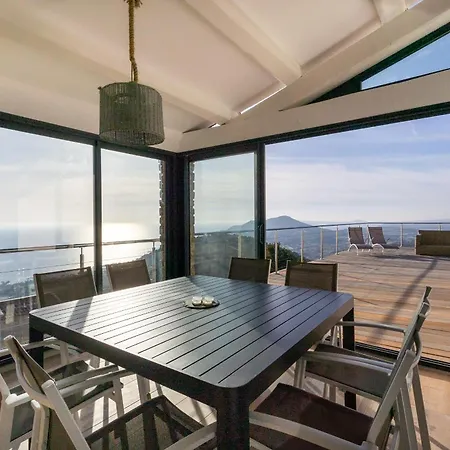 Vila 4 Etoiles Vue Sur Les Iles D'or Sea And Mountain Pleasure Vue 180