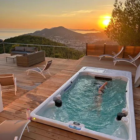 فيلة 4 Etoiles Vue Sur Les Iles D'or Sea And Mountain Pleasure Vue 180 *