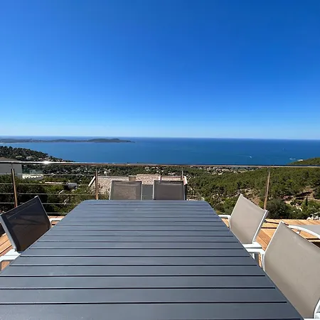 4 Etoiles Vue Sur Les Iles D'or Sea And Mountain Pleasure Vue 180 Villa *