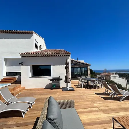 4 Etoiles Vue Sur Les Iles D'or Sea And Mountain Pleasure Vue 180 * Carqueiranne