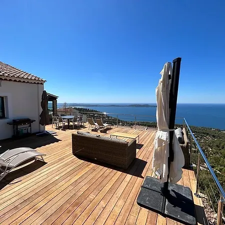 4 Etoiles Vue Sur Les Iles D'or Sea And Mountain Pleasure Vue 180 Villa